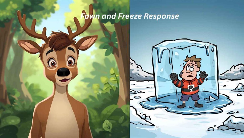 Fawn and Freeze Reaction