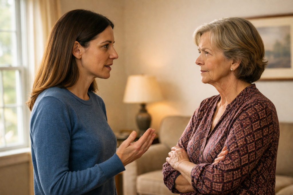How to stand up to a narcissistic mother