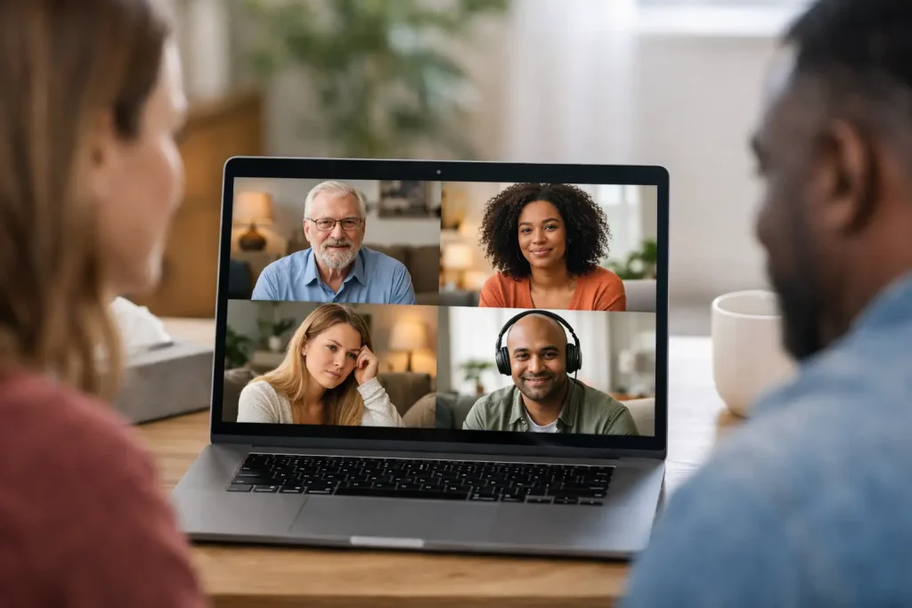 Online Group Therapy for Trauma: Is It Right?