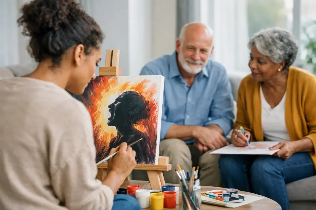 Art Therapy for PTSD After Narcissistic Abuse