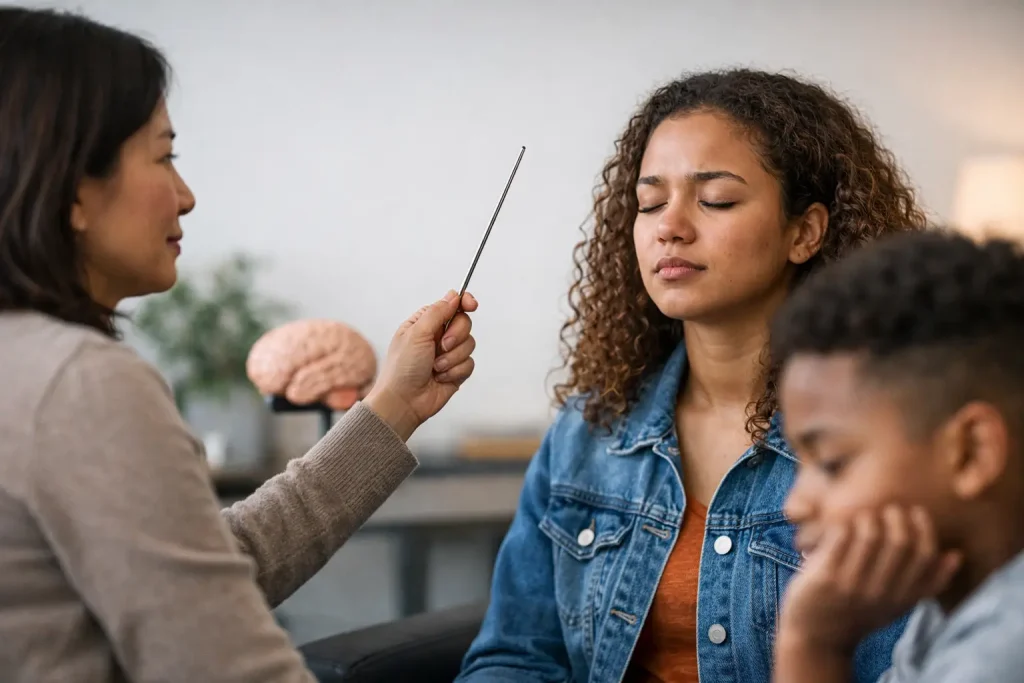 Can Brainspotting Help Childhood Trauma?