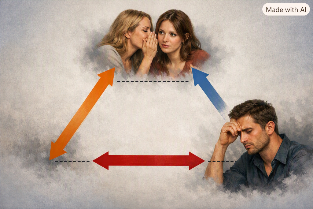 What is triangulation in narcissistic abuse